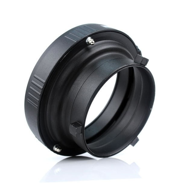 NiceFoto SN-14 Bowens to Elinchrom Interchangeable Mount Ring Adapter for Bowens Flash Strobe Photography Studio