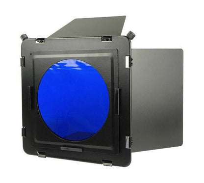 NiceFoto SN-12 Studio Flash Accessories Elinchrom Barn Door Filter Kits for Elinchrom Standard Reflector 230mm Standard Hood (Φ230)