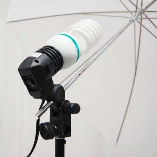 NiceFoto FLH-01 E27 Single Head Photo Lighting Bulb Holder,Umbrella Bracket Photography Studio Ligh For E27