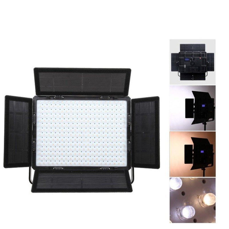 FalconEyes LP-2805TD 140W Video Light Panel CRI95 17000LUX 3000-8000K Color Temperature Adjustable - FOMITO.SHOP