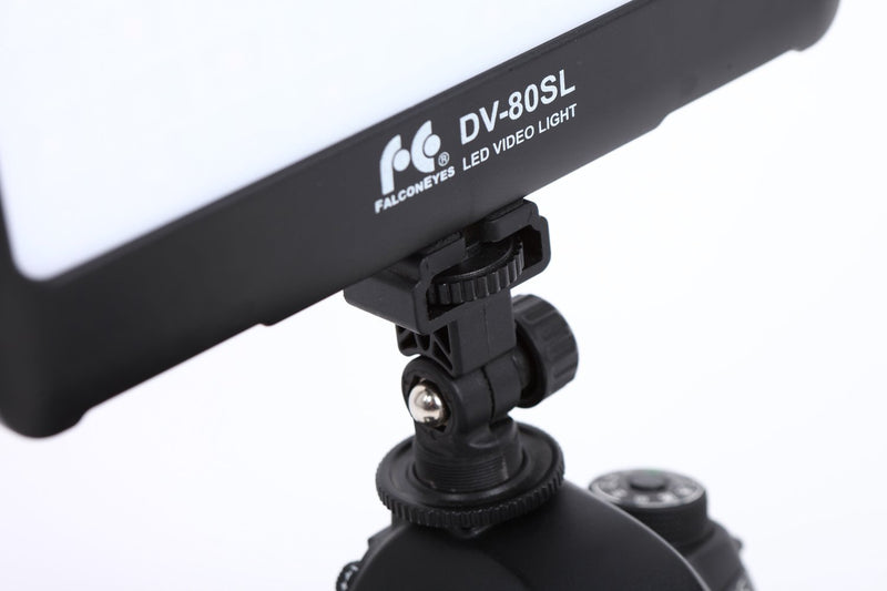 FalconEyes DV-80SL Super Slim Light Weight on Camera LED Light - FOMITO.SHOP