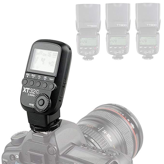 Godox XT32-C Wirelss Power Contral Flash Trigger Manual Transmitter HSS with 2.4GHz Godox X System