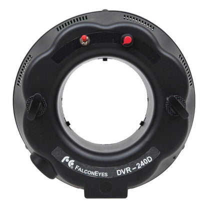 FalconEyes DVR-240DF Kit Dimmable 240 LED Ring Video Light 3200-6500K Adjustable - FOMITO.SHOP