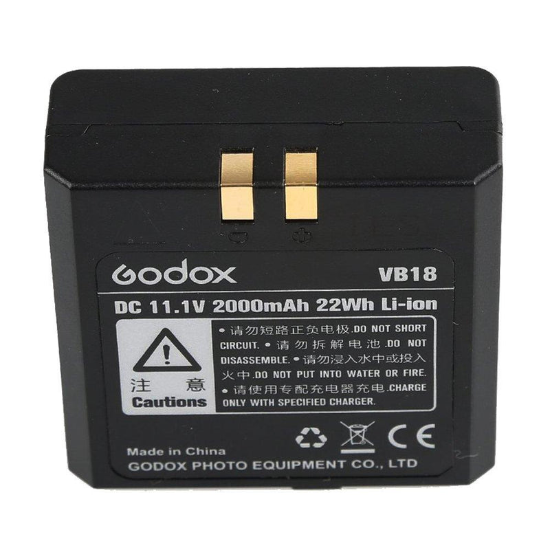 Godox VB18 powerful Li-ion Battery for Godox V850II V860 V860II Flash - FOMITO.SHOP