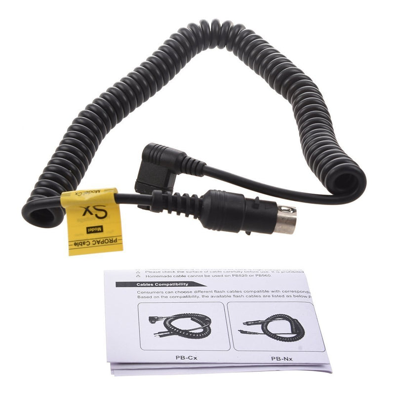 Godox PB820/PB960 External Flash Battery Pack Cable PB-Sx for Sony (Black) - FOMITO.SHOP