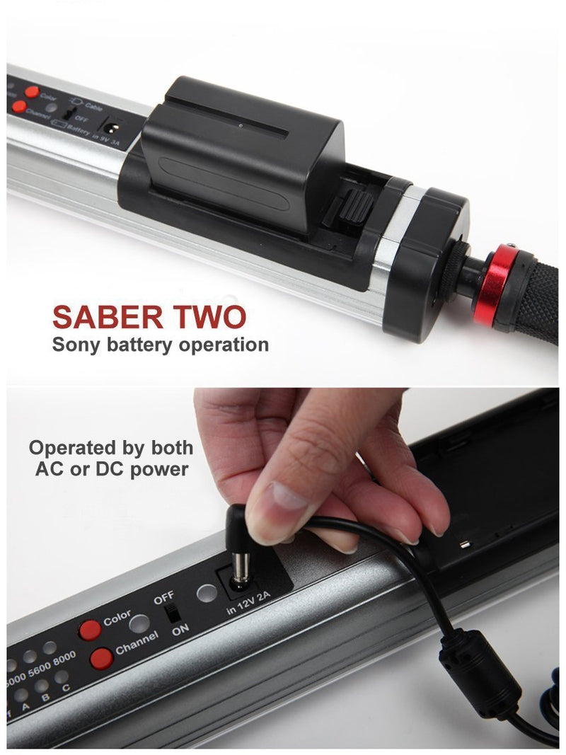 FalconEyes SABER TWO (SA2) 4 Kinds of Color Temperatures Led Stick Light Handheld LED - FOMITO.SHOP