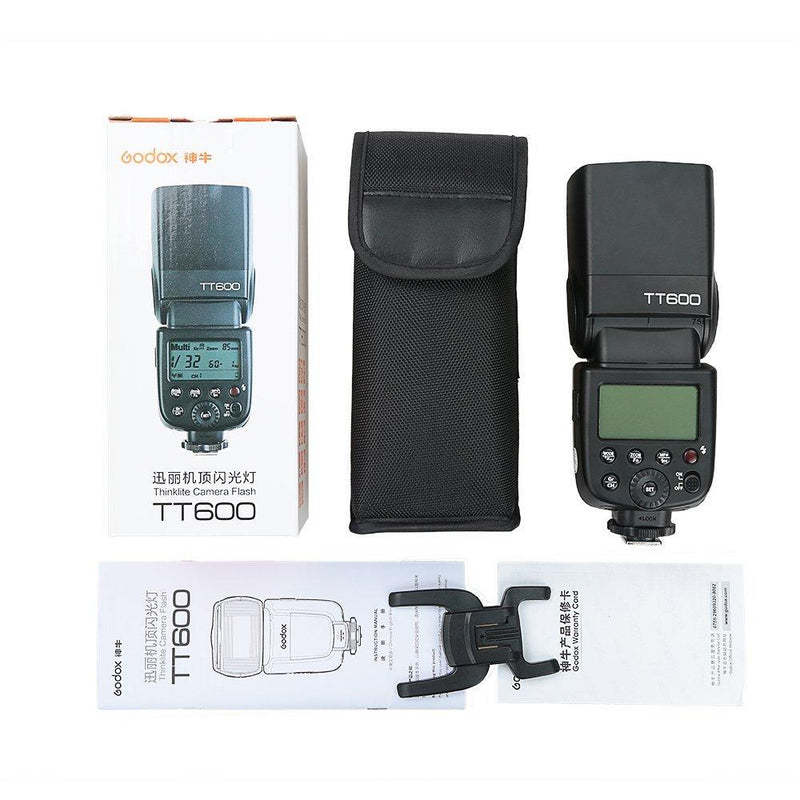 Godox TT600 2.4G Master / Slave Flash with Built-in Trigger System