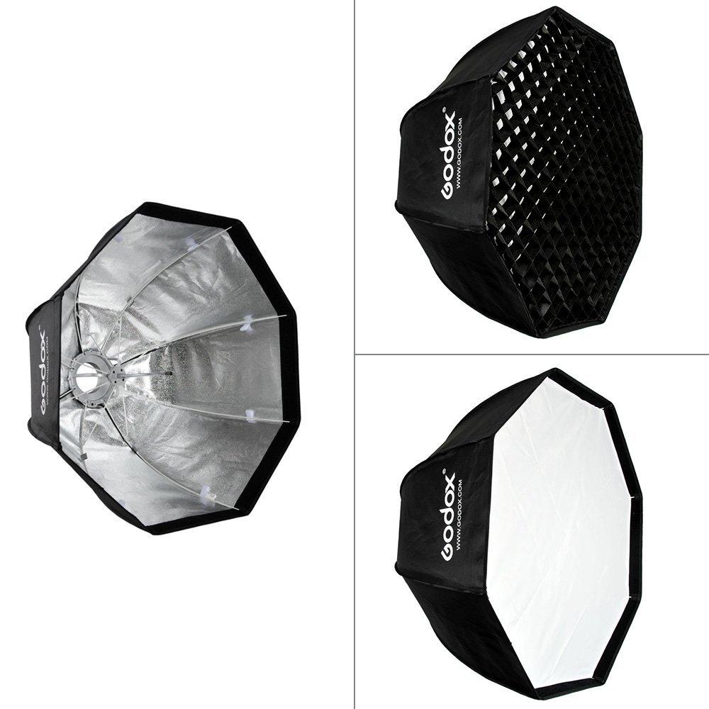 Godox Octa Softbox 120cm Umbrella Type with Velco Honeycomb Grid
