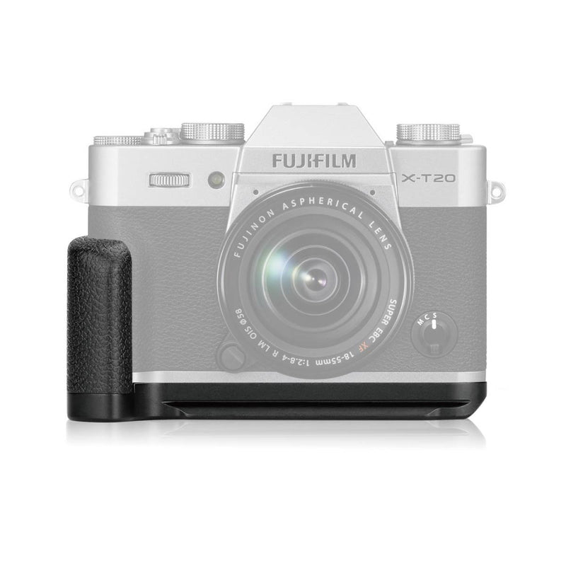 Meike XT20G Aluminum Alloy Hand Grip Quick Release Plate L Bracket for Fujifilm X-T20 X-T10 - FOMITO.SHOP