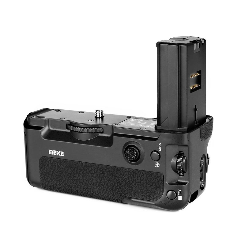 Meike MK A9 Pro Battery Grip Built-in 2.4GHz Remote Controller Up to 100M to Control shooting Vertical-shooting Function for Sony A9 A7RIII camera - FOMITO.SHOP