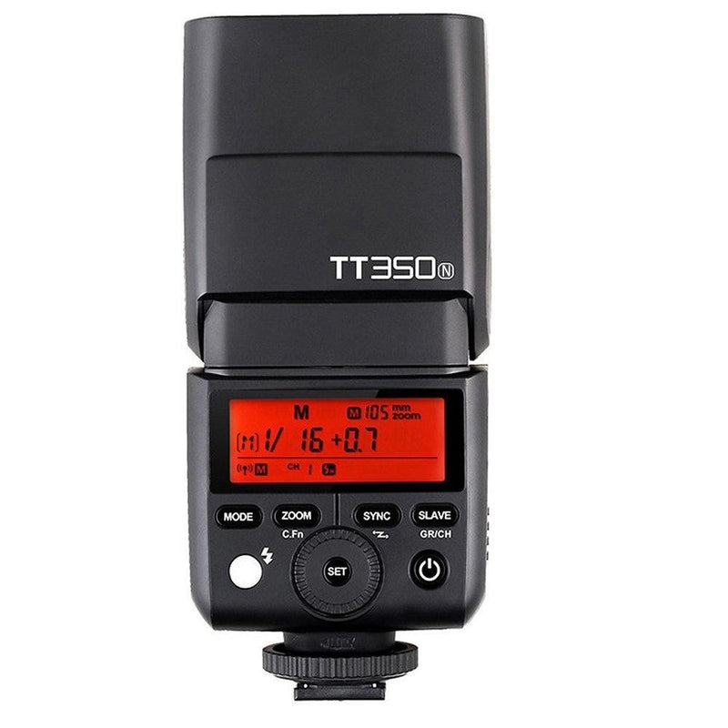 Godox TT350N  TTL GN36 HSS 1/8000s Wireless Speedlite Flash for Nikon - FOMITO.SHOP