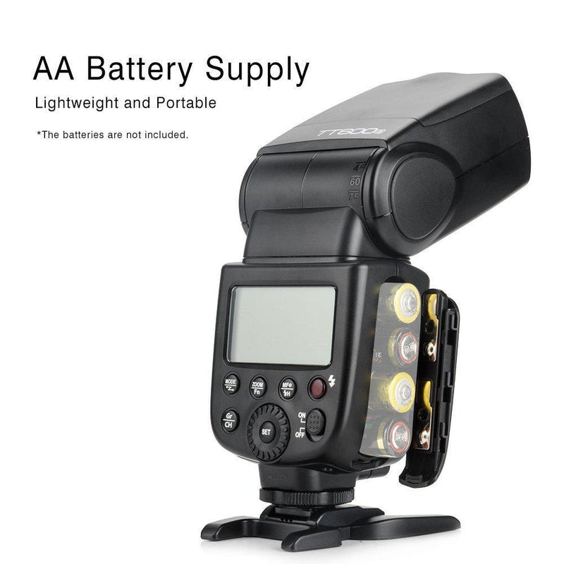 Godox TT600S Camera Flash Built-In 2.4G Wireless X System 1/8000s GN60 - FOMITO.SHOP