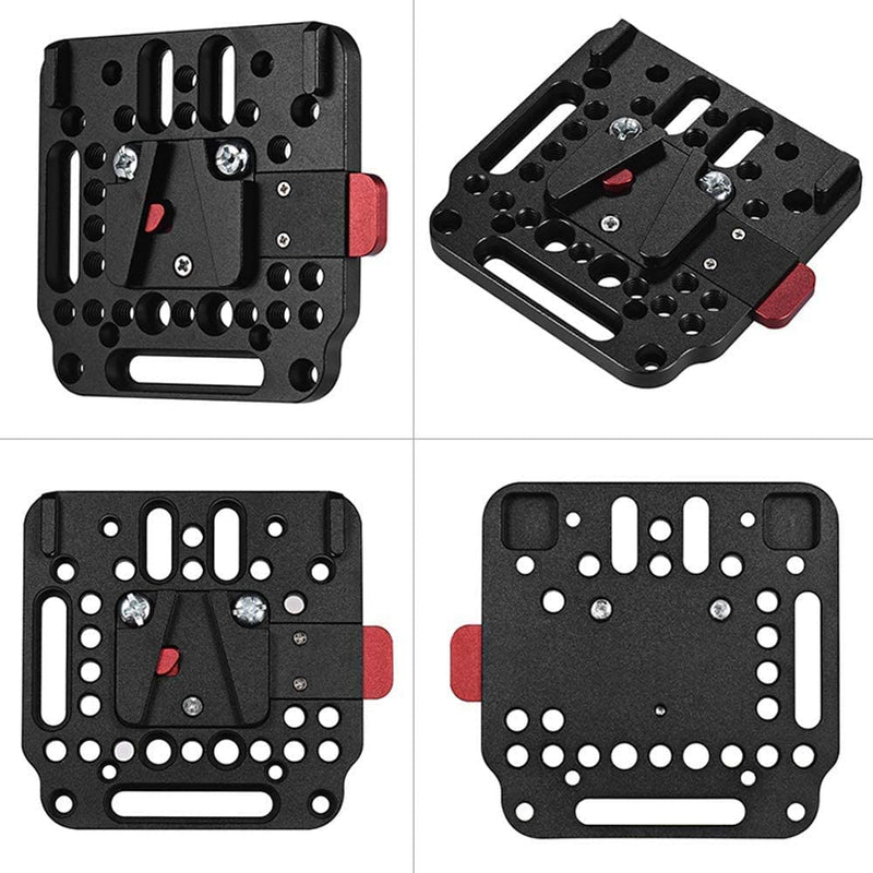 Fomito V Mount Battery Plate V-Lock Quick Release Plate Assembly Kit