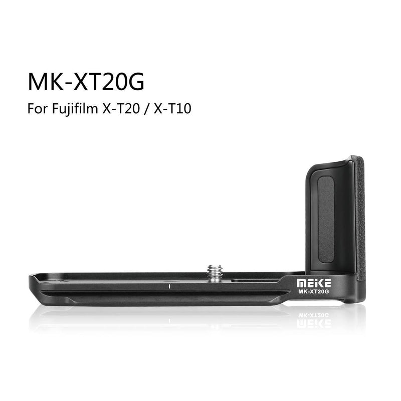 Meike XT20G Aluminum Alloy Hand Grip Quick Release Plate L Bracket for Fujifilm X-T20 X-T10 - FOMITO.SHOP