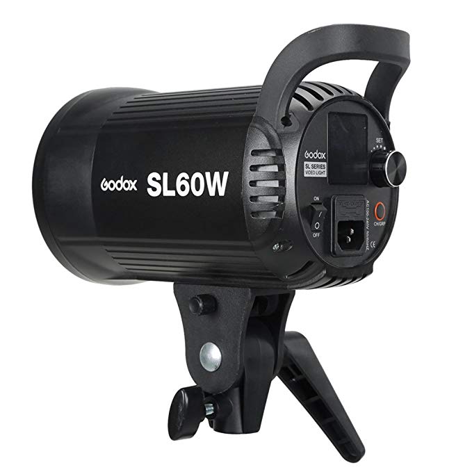 Godox SL-60W LED Video Light SL60W White Version 60WS Bowens Mount + Remote Controller + Reflector