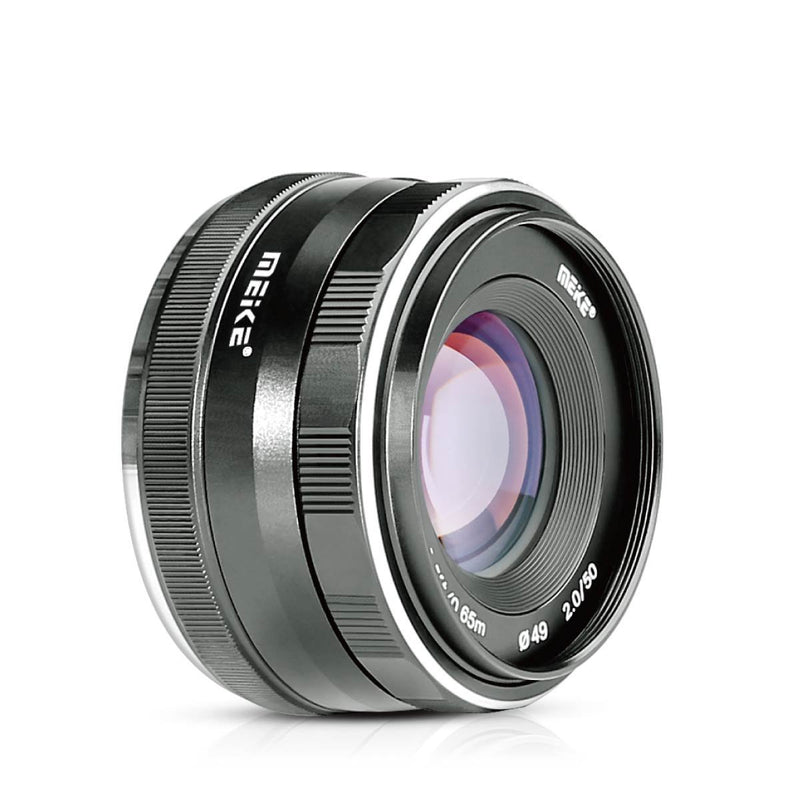 Meike MK-FX-50-2.0 50mm f 2.0 Large Aperture Manual Focus lens APS-C For Fujifilm Mirrorless Camera - FOMITO.SHOP