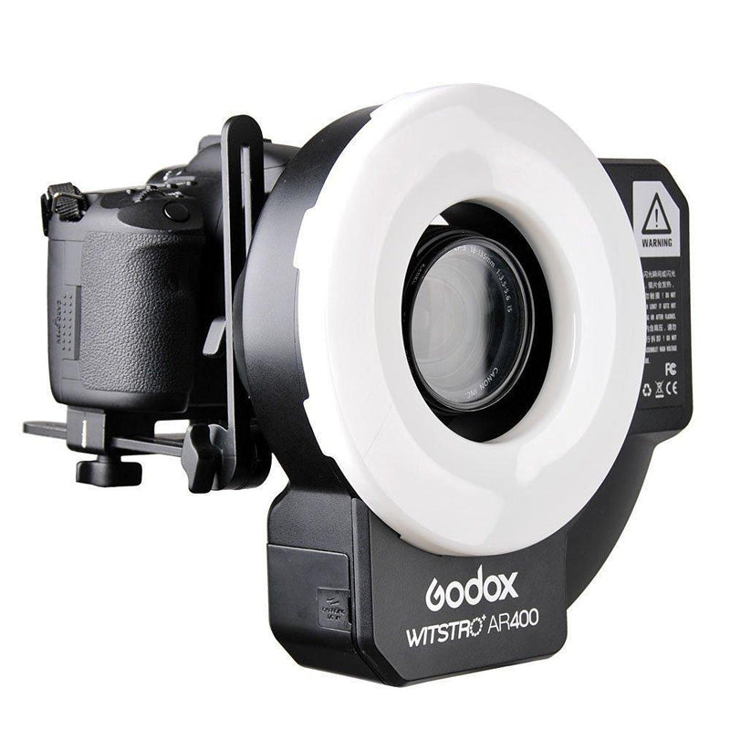 Godox AR400 400W Li-ion Battery Ring Flash Speedlite + LED Video Light - FOMITO.SHOP