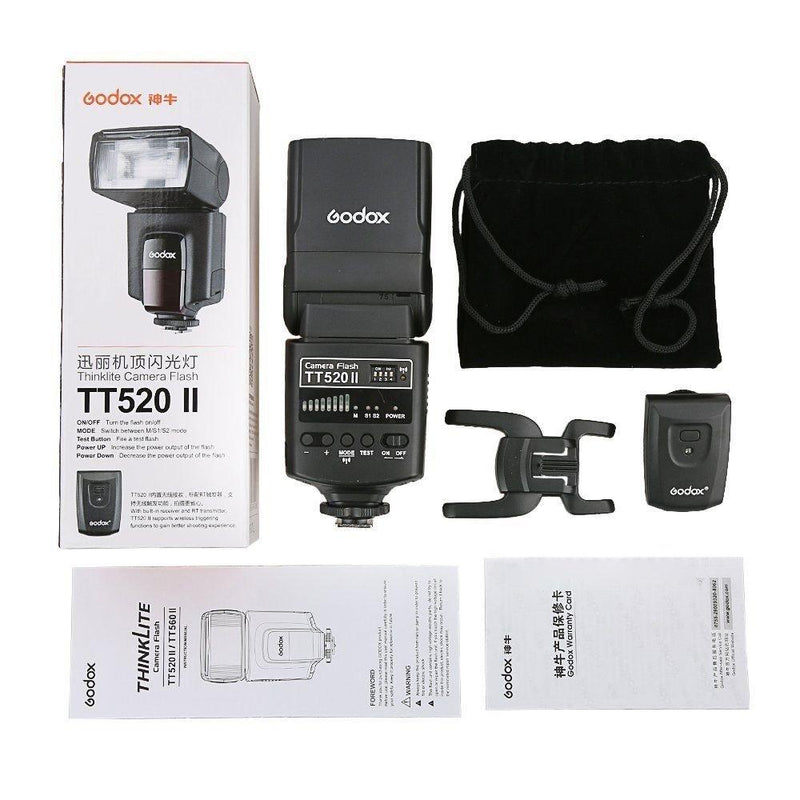 Godox Wireless 433MHz Flash Speedlite TT520II - FOMITO.SHOP