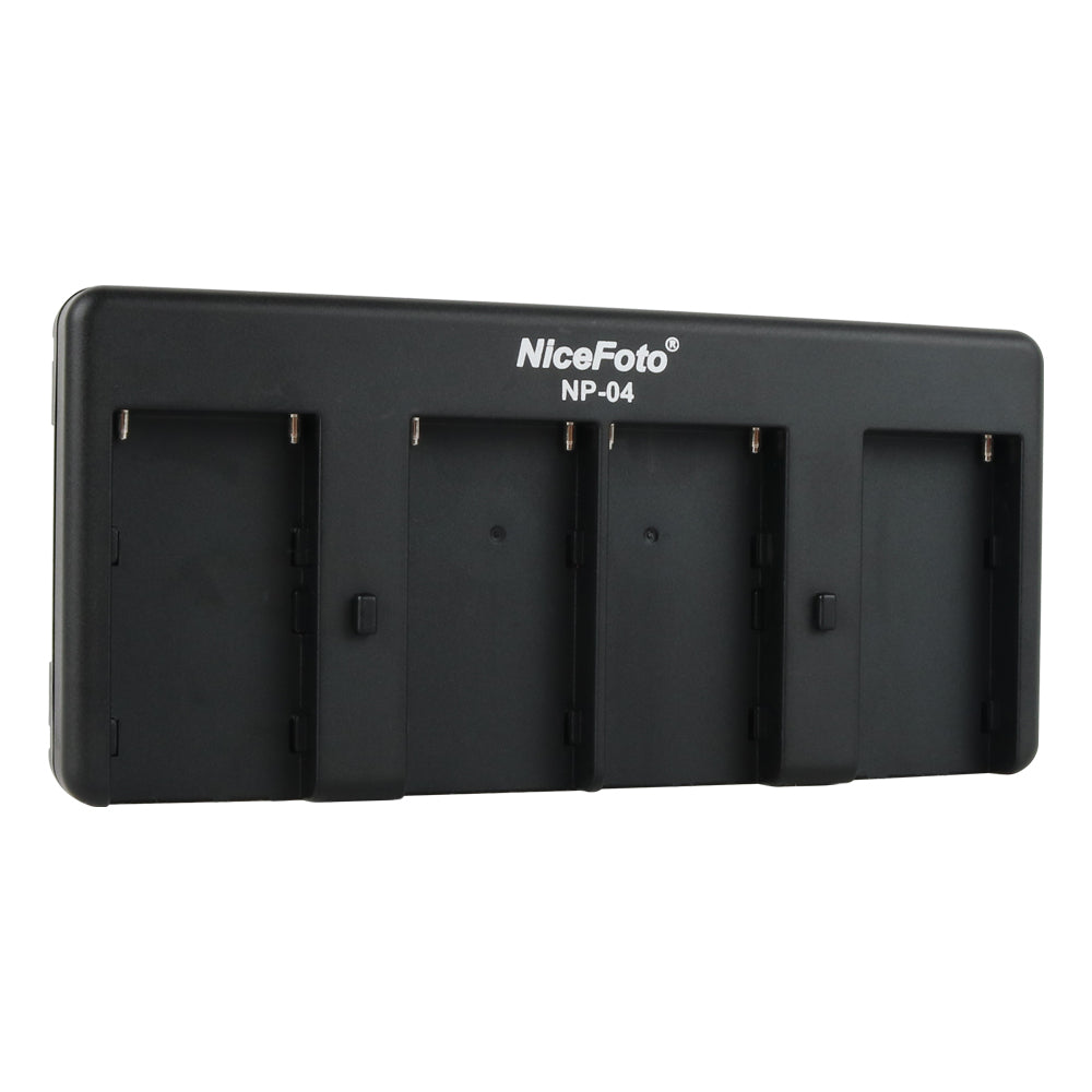NiceFoto NP-04  Sony NP-F Battery to V-Mount Battery Converter Adapter Plate for LED Video Light