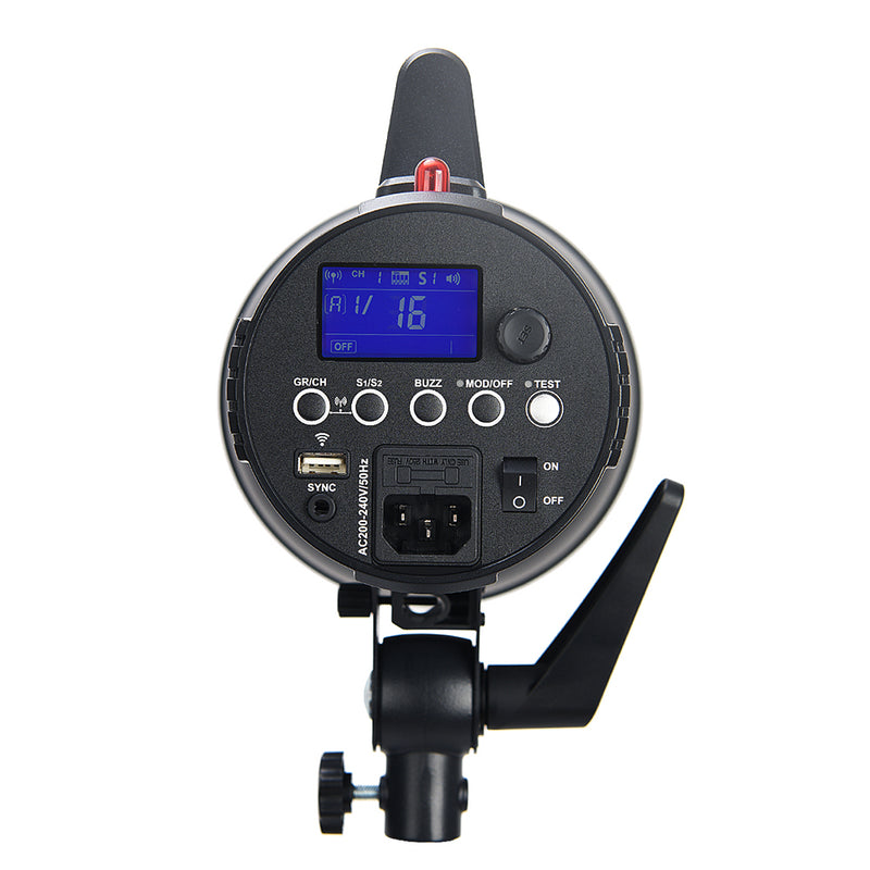 Godox GS200II 200WS studio Flash Light GN49 with 2.4G X System Offers Creative Shooting for Professional Studio