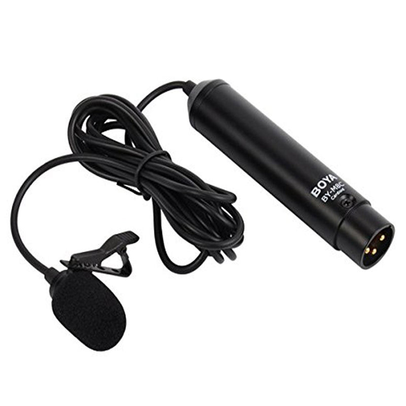 BOYA BY-M8C Lavalier Microphone Professional Clip-On Mic for Camcorders,Audio recorders etc.