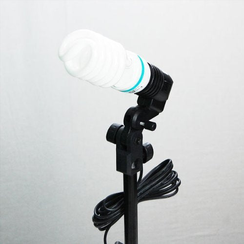 NiceFoto FLH-01 E27 Single Head Photo Lighting Bulb Holder,Umbrella Bracket Photography Studio Ligh For E27
