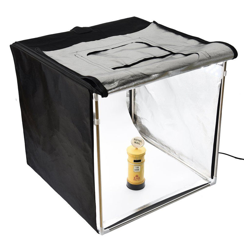 Godox LSD80 80cm x 80cm Portable Foldable Photo Studio Softbox Light Room Box Tabletop Shooting Tent Built In LED Light Soft Box