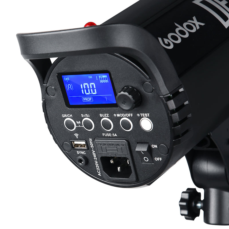 Godox DE300II 300WS Studio Flash Light with 2.4G Wireless X System GN58 for Photography Studio Wedding