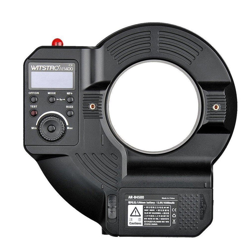 Godox AR400 400W Li-ion Battery Ring Flash Speedlite + LED Video Light - FOMITO.SHOP