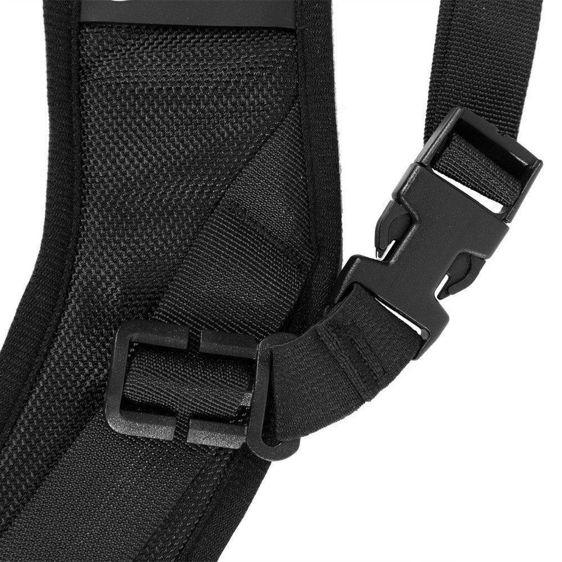 Fomito Quick Rapid Shoulder Sling Belt Neck Strap & 2pcs Screw Mount for Camera DSLR SLR DV Black - FOMITO.SHOP