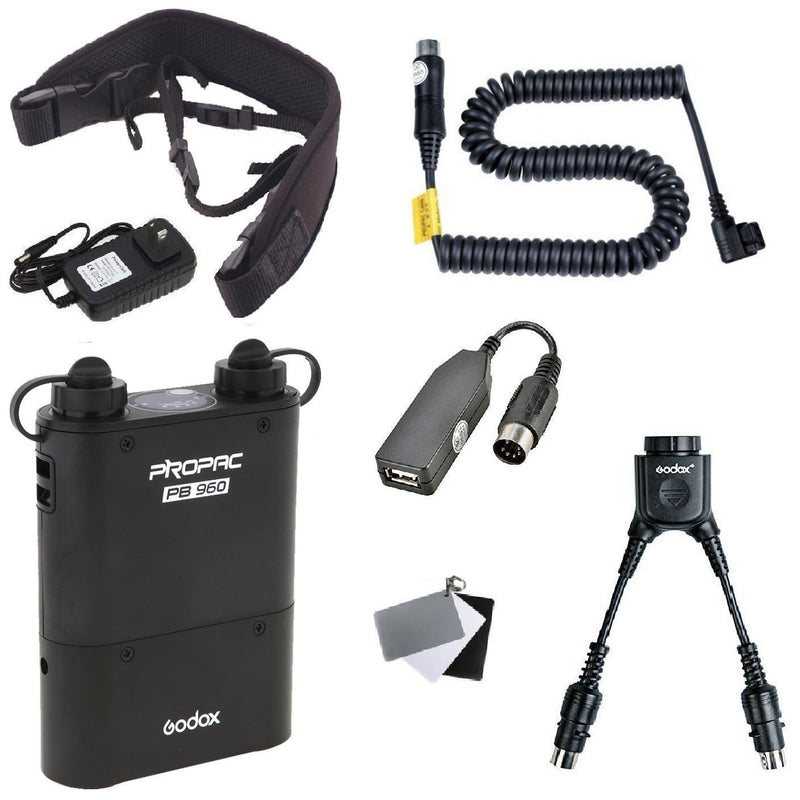 Godox PB960 Portable Extended Flash Power Battery Pack Kit - FOMITO.SHOP