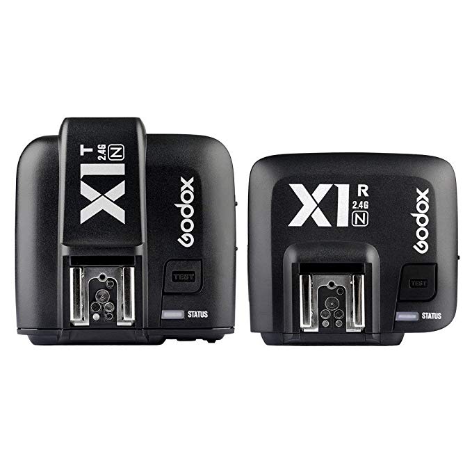 Godox X1-N TTL 2.4G Wireless Radio Flash Trigger X System for Nikon, SB910 SB900 SB700 Flashes