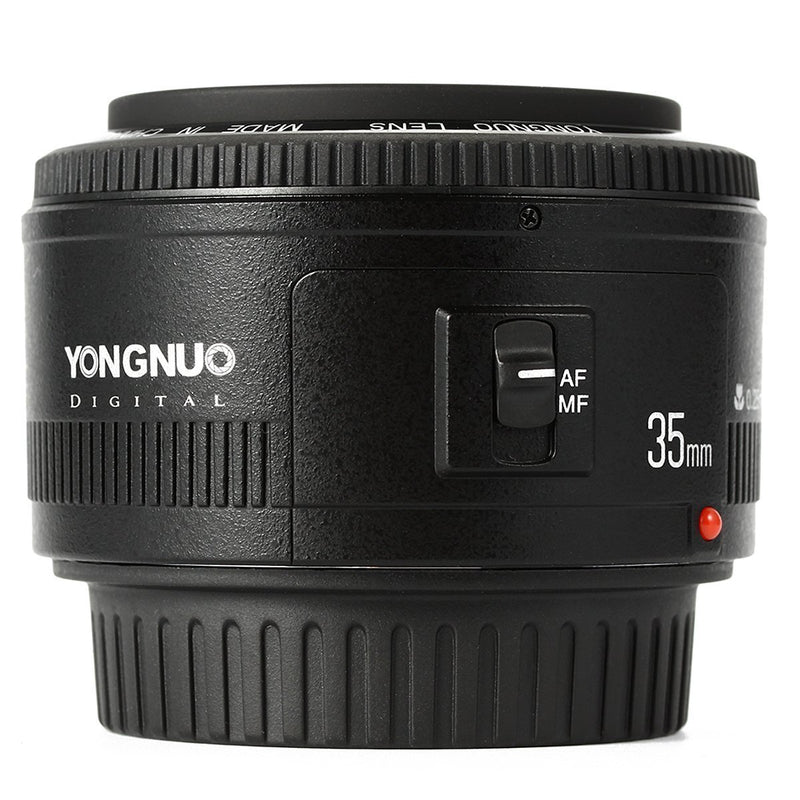 YONGNUO YN35mm F2 Lens 1:2 AF / MF Wide-Angle Fixed/Prime Auto Focus Lens For Nikon DSLR Cameras - FOMITO.SHOP