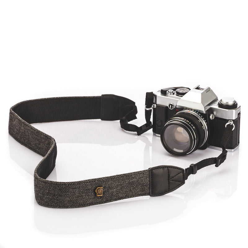 Fomito Camera Shoulder Neck Strap Vintage Belt for All DSLR Camera(Classic White and Black Weave) - FOMITO.SHOP