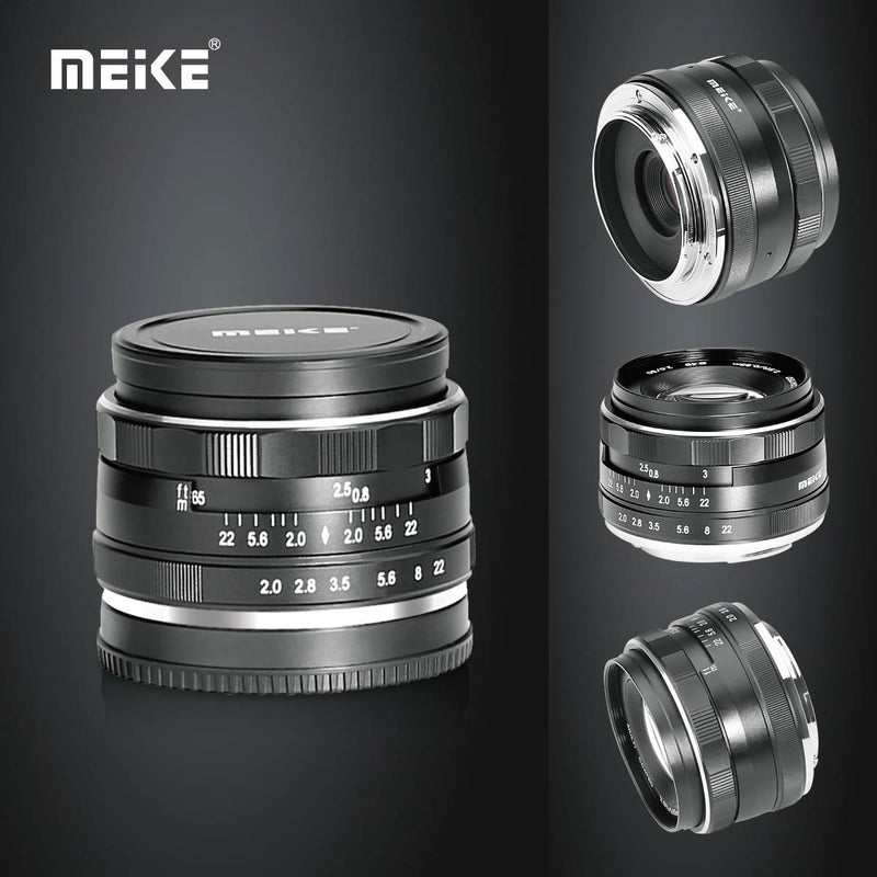 Meike MK-FX-50-2.0 50mm f 2.0 Large Aperture Manual Focus lens APS-C For Fujifilm Mirrorless Camera - FOMITO.SHOP