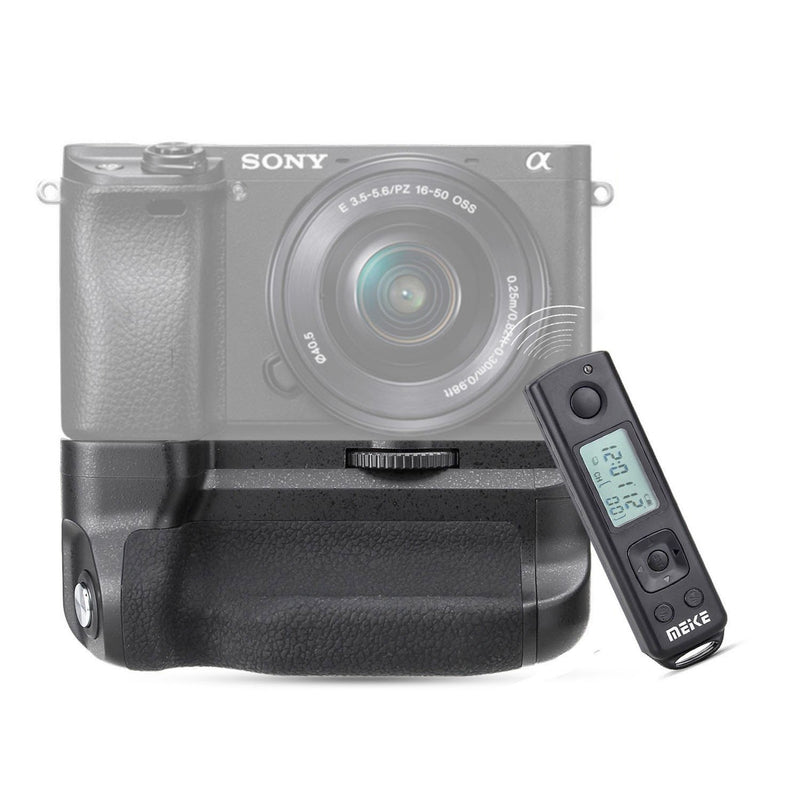 Meike MK-A6300-Pro Battery Grip 2.4G Wireless Remote Control for Sony A6300 - FOMITO.SHOP