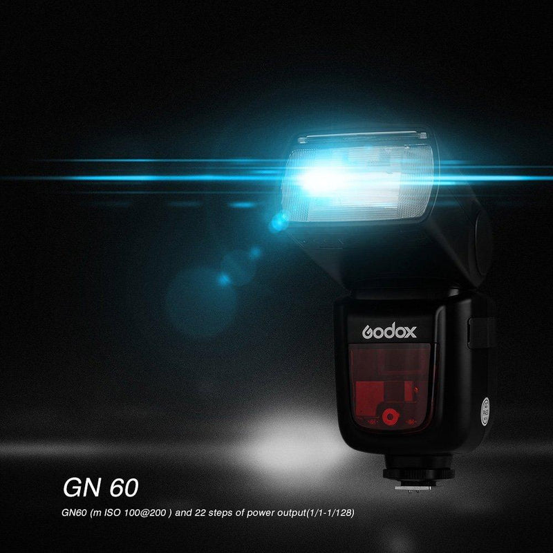 Godox V860IIN 2.4G GN60 I-TTL HSS 1/8000s Li-ion Battery Camera Flash for Nikon camera - FOMITO.SHOP
