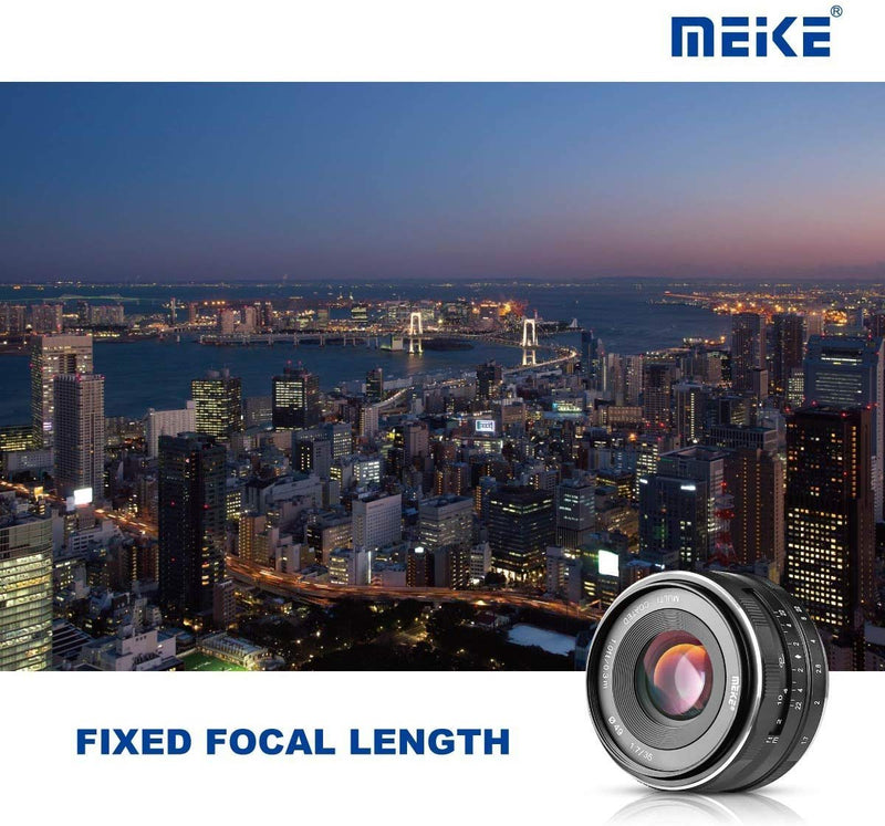 Meike MK-50mm F2.0 Standard-focal Lens Large Aperture Manual Focus Fixed Lens for Nikon