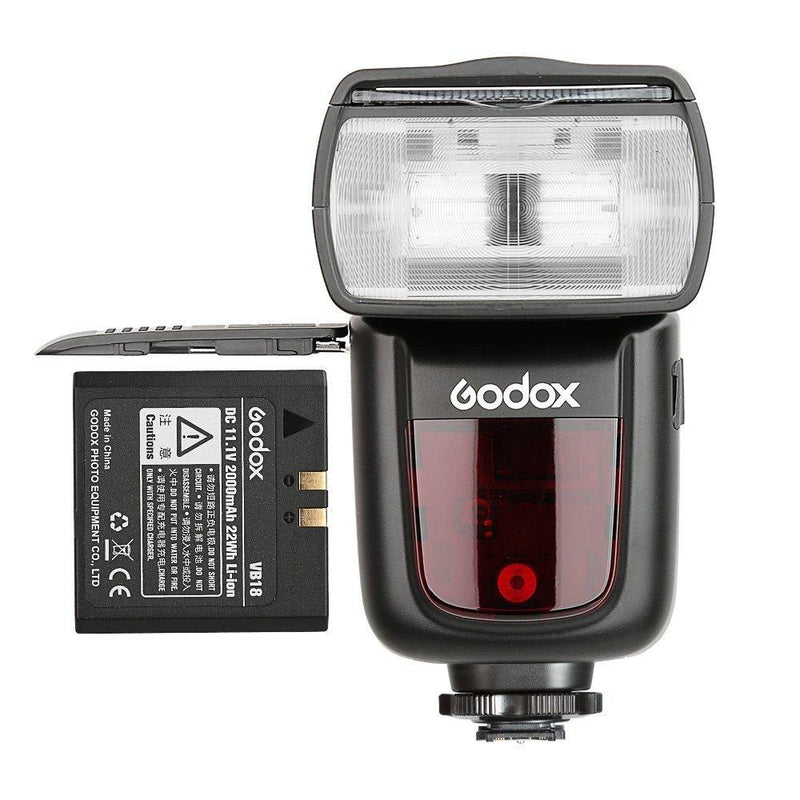 Godox V860IIF 2.4G  TTL HSS 1/8000s Li-on Battery Camera Flash for fuji camera - FOMITO.SHOP