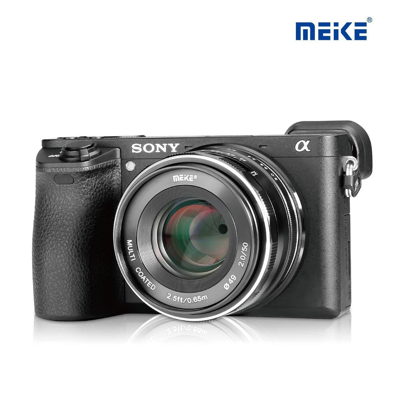 Meike MK-FX-50-2.0 50mm f 2.0 Large Aperture Manual Focus lens APS-C For Fujifilm Mirrorless Camera - FOMITO.SHOP