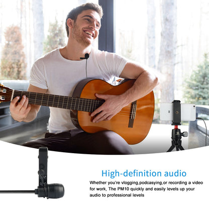 Fomito Micmov Professional Lavalier Lapel Microphone Omnidirectional Condenser Recording Mic