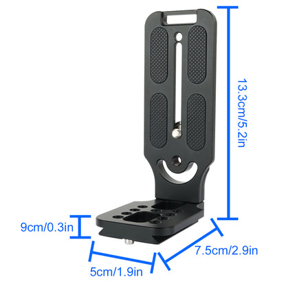 Fomito-SPB-L1  L-Bracket Small Size Quick Release Plate with L Wrench-F0052