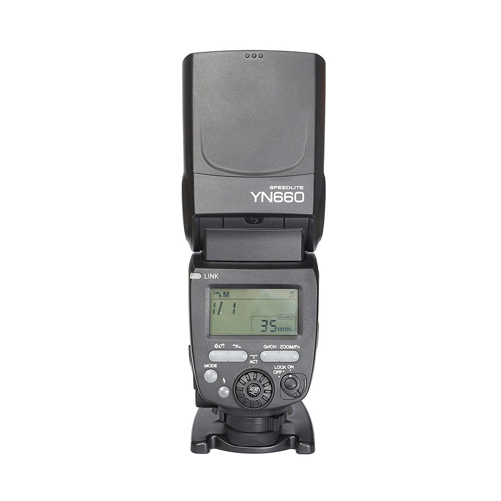 YONGNUO YN660 Wireless Manual Flash Speedlite GN66 2.4G Wireless Radio Master+ Slave for Canon Nikon Pentax Olympus - FOMITO.SHOP
