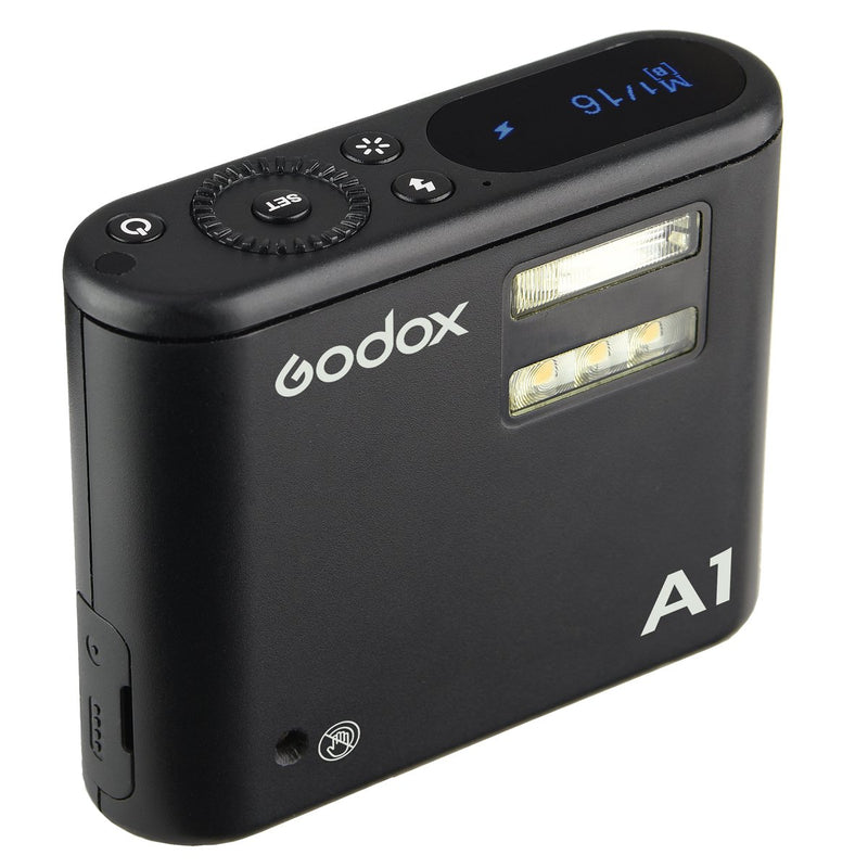 Godox A1 Flash built-in Godox 2.4G wireless X system and lithium battery. - FOMITO.SHOP