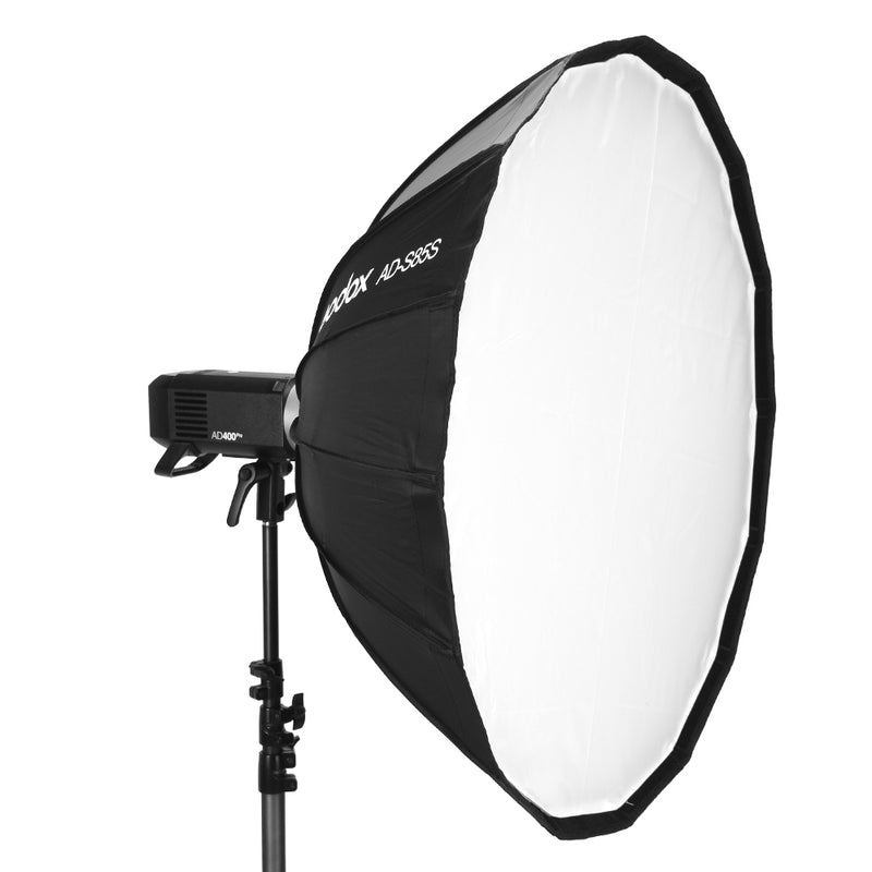 Godox Deep Parabolic Softbox AD-S85S 85cm with Haoneycomb Grid for Godox AD400Pro AD300Pro Flash