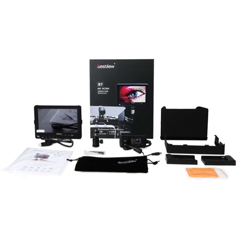 Desview S7 4K camera External display HDMI HD monitor video TFT field 7 inch DSLR lcd monitor shootout 1920*1200 monitor