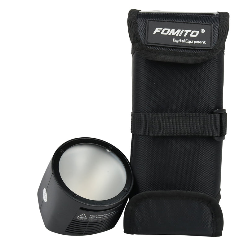 H200R Round head +BS200 Portable pouch for Godox AD200 Pocket flash