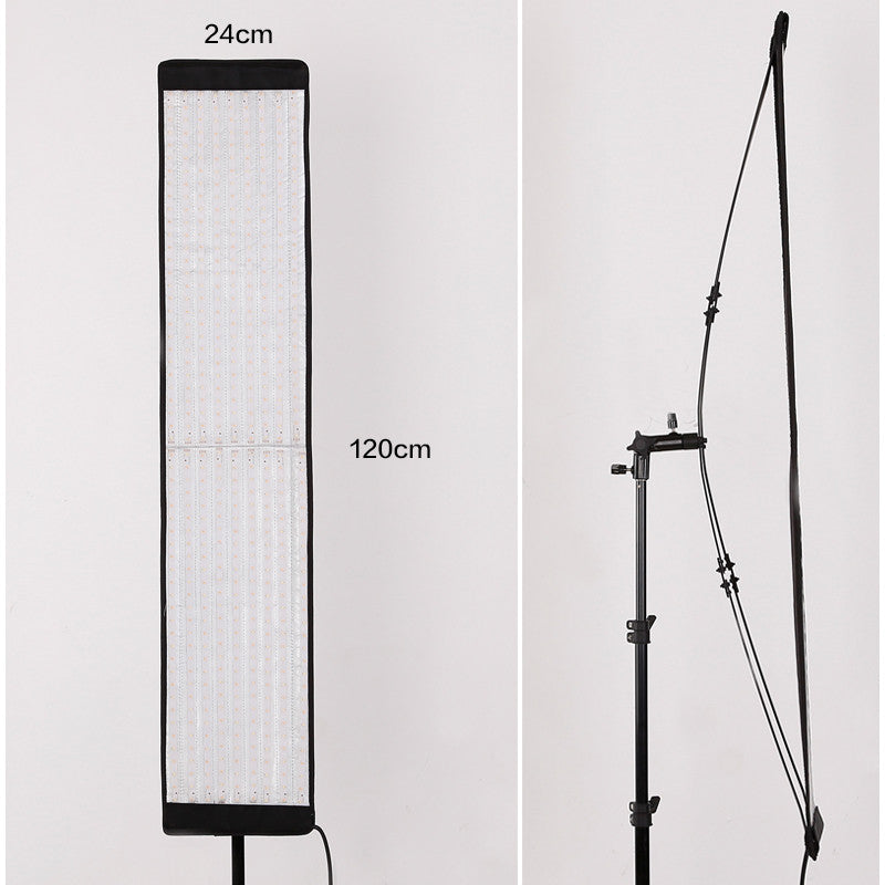 Falcon Eyes RX-29TDX Rollable Cloth LED Fill-in Light Lamp Lighting Panel 100W Bi-Color 3000K-5600K CRI95 for Studio Photography