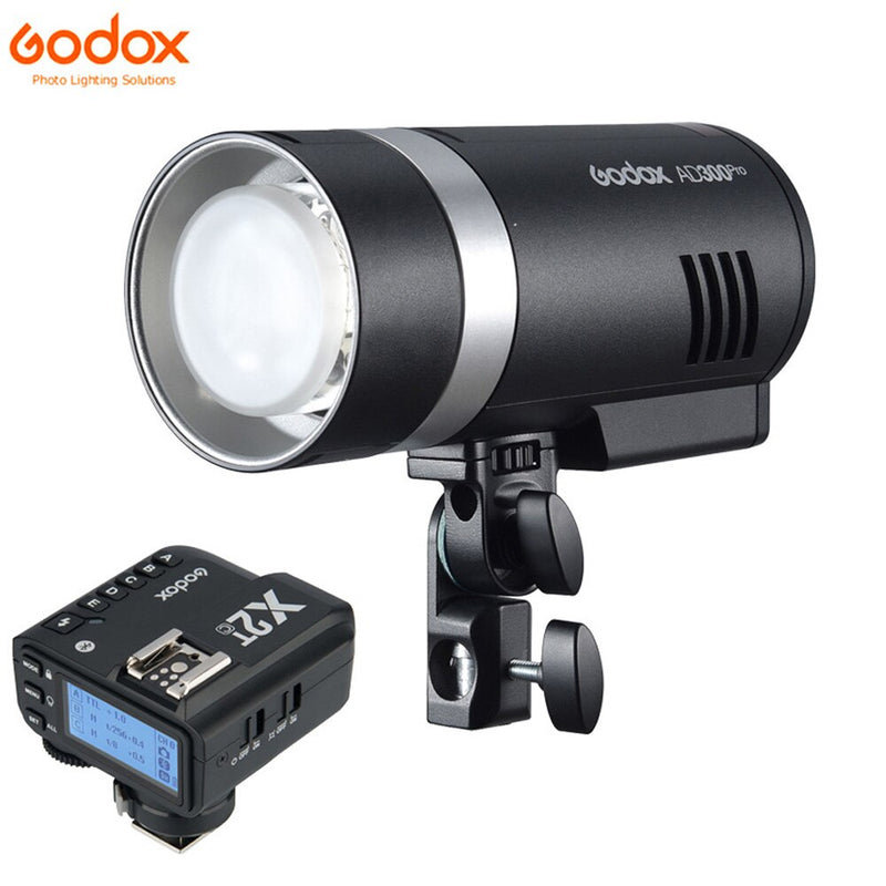 Godox AD300Pro Portable TTL Outdoor Flash 300Ws Bi-color LED Light 2.4G HSS 1/8000 Li-ion Battery Speedlite for DSLR Cameras