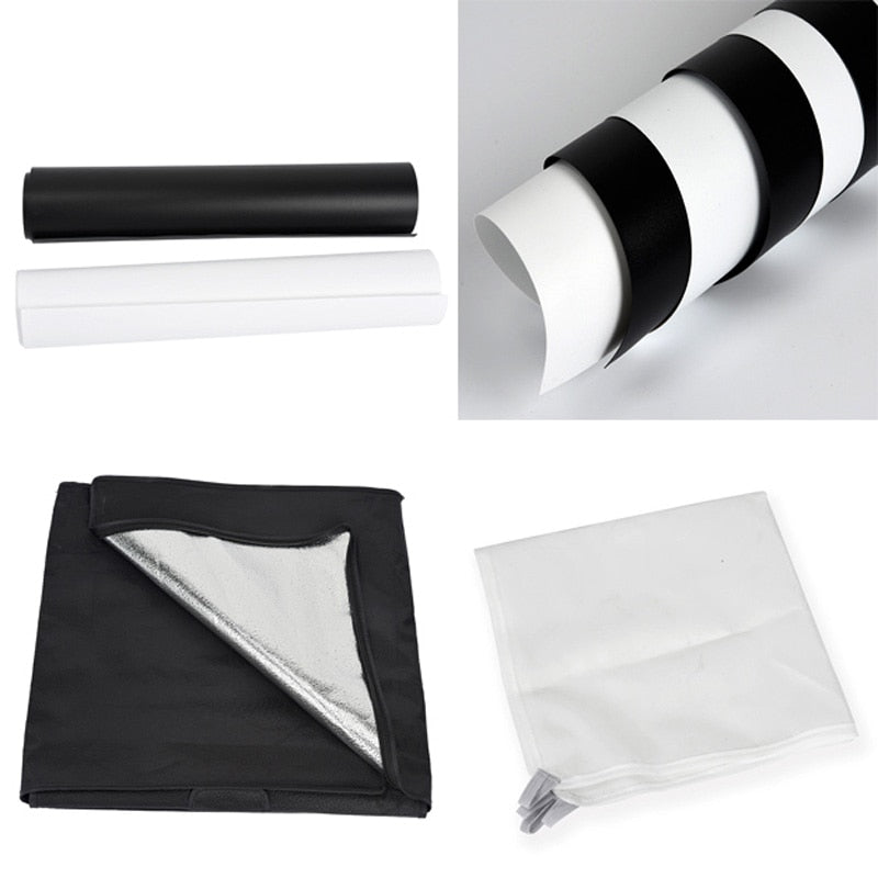 Godox LST80 80*80CM / LST60 60*60CM / LST40 40*40cm Photo Studio LED Tabletop Shooting Tent Portable Photography Light Softbox